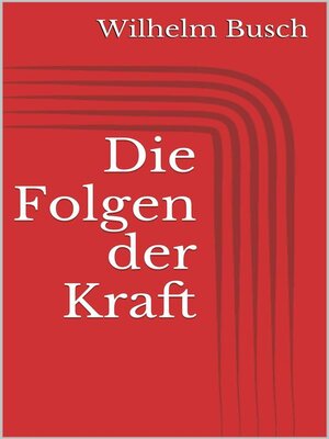 cover image of Die Folgen der Kraft